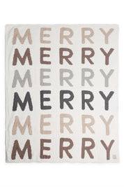 mySundaze Christmas Merry Throw Blanket Microfiber 50x60