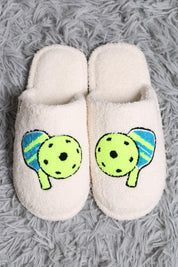 mySundaze Pickleball Soft Microfiber Slippers