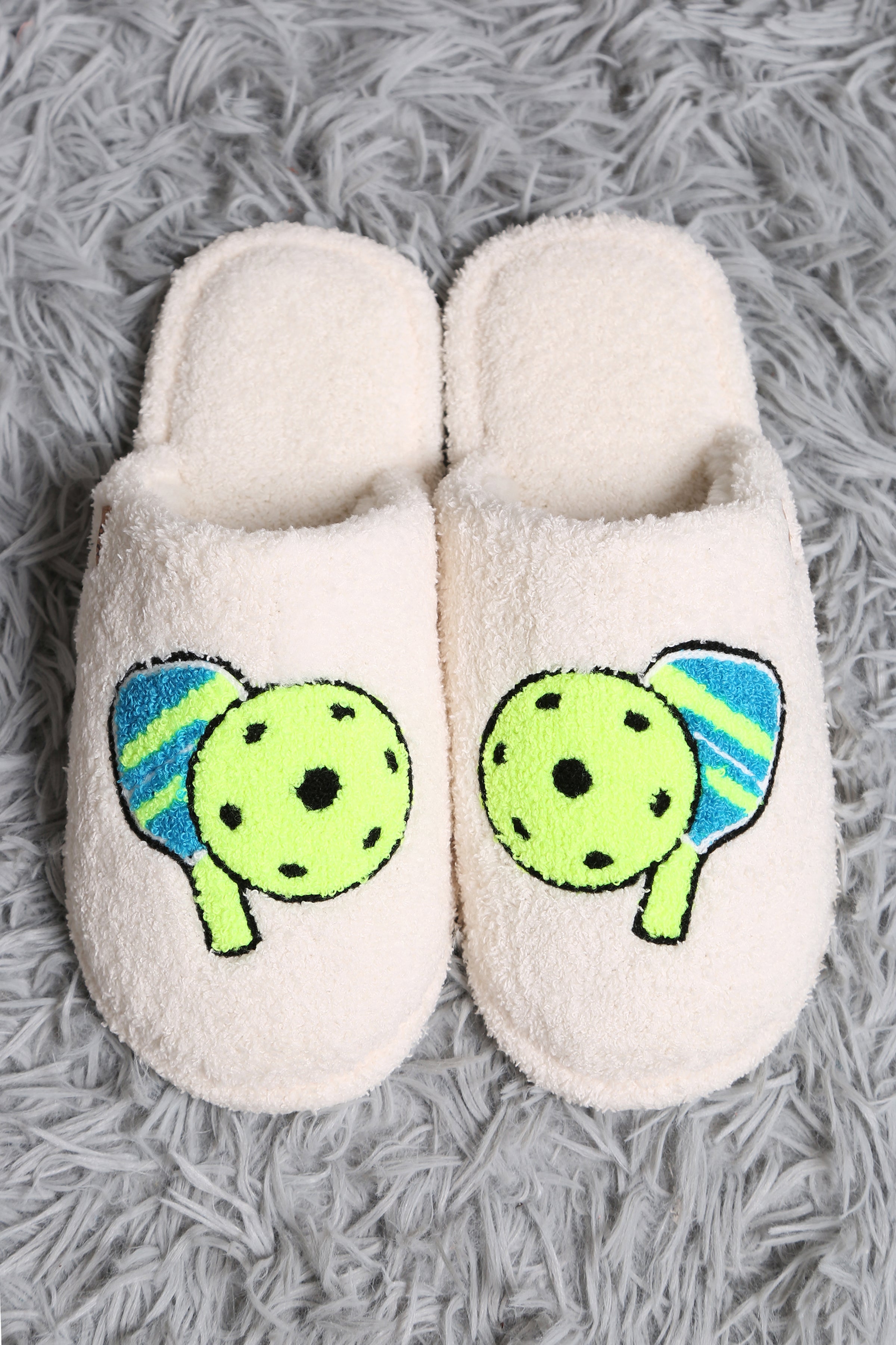 mySundaze Pickleball Soft Microfiber Slippers