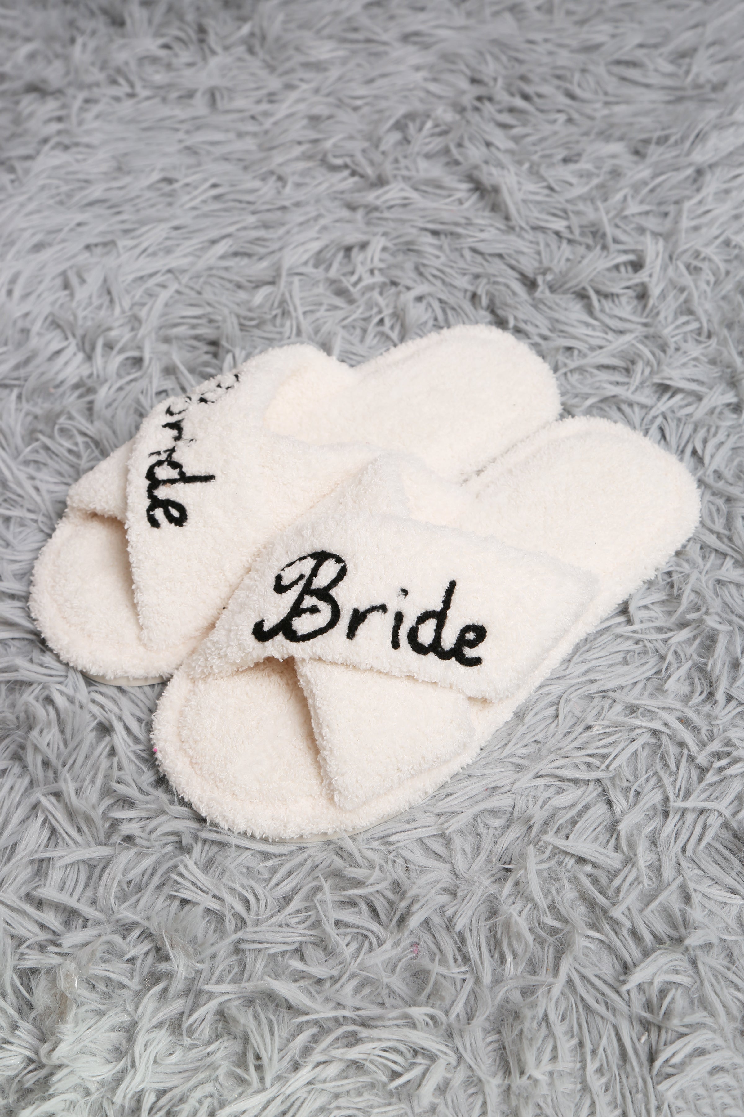 mySundaze Bride Soft Microfiber Open Toe Slippers