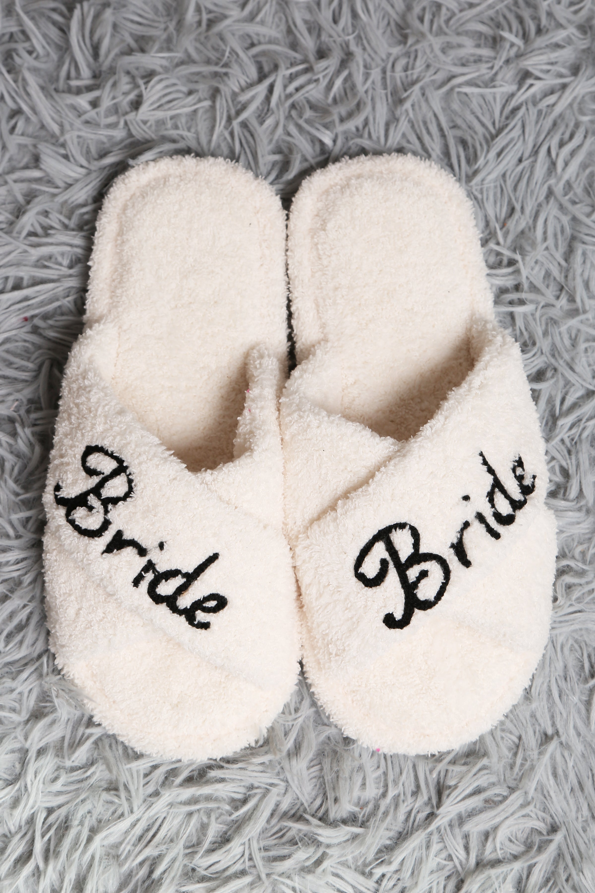 mySundaze Bride Soft Microfiber Open Toe Slippers