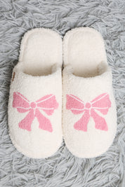 mySundaze Pink Ribbon Soft Microfiber Slippers