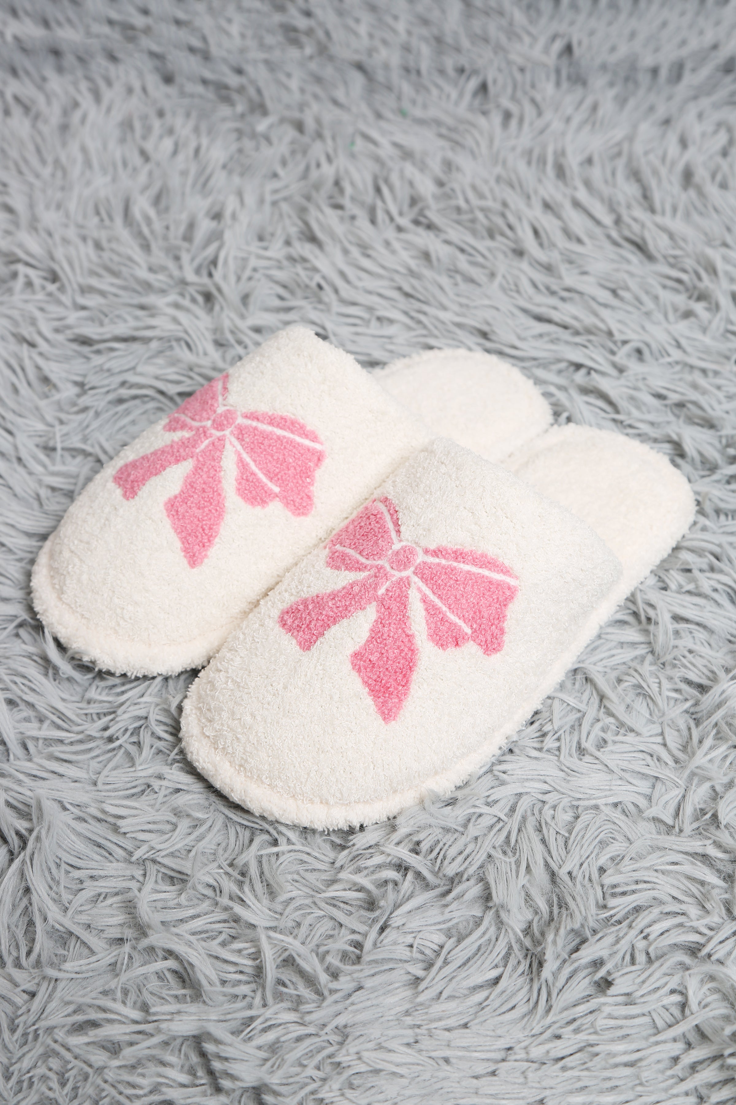 mySundaze Pink Ribbon Soft Microfiber Slippers