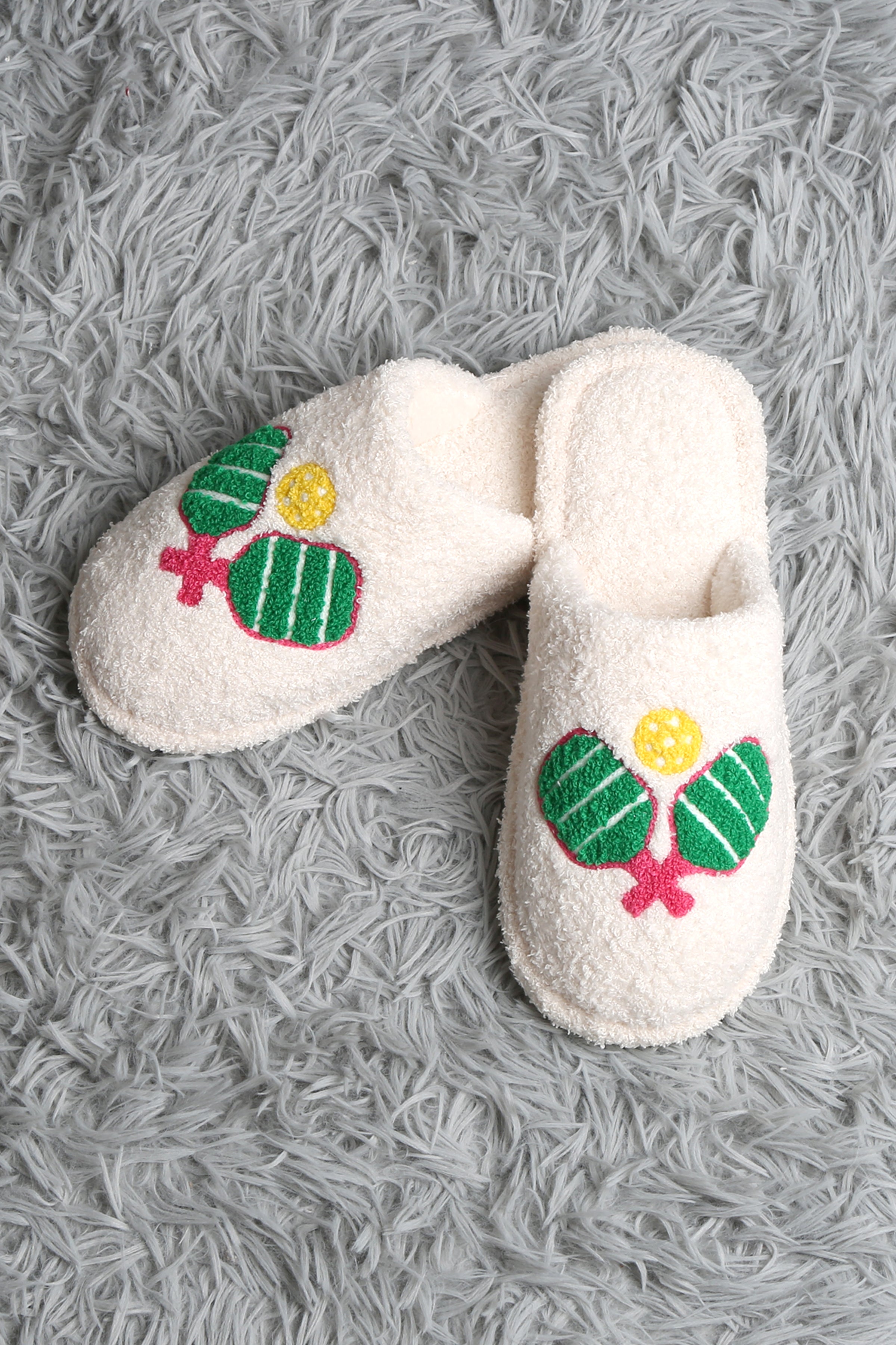 mySundaze Pickleball Soft Microfiber Slippers