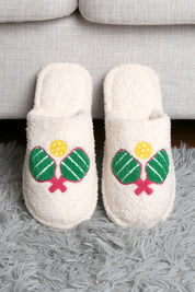 mySundaze Pickleball Soft Microfiber Slippers
