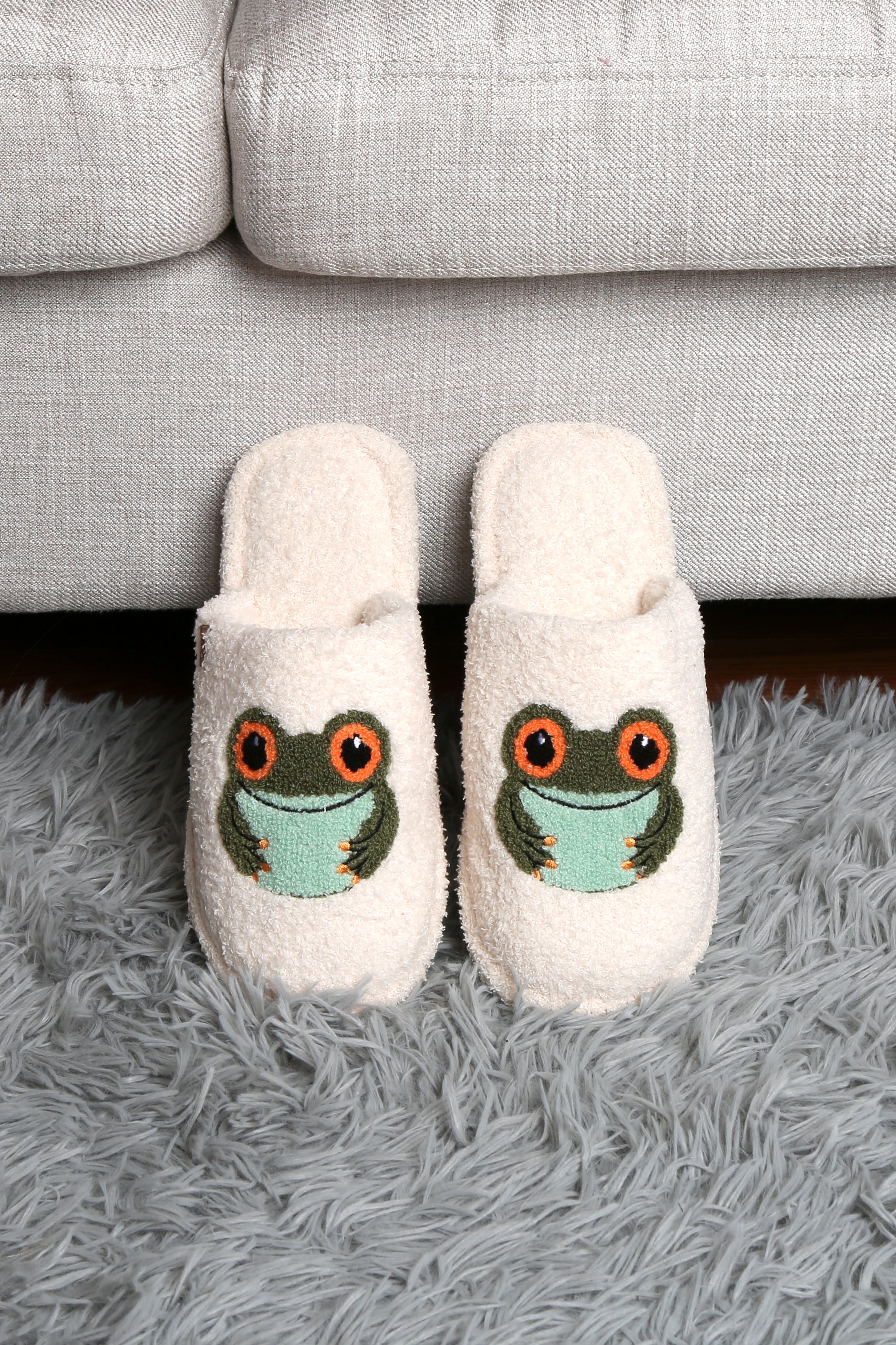 mySundaze Frog Soft Microfiber Slippers