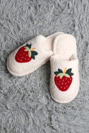 mySundaze Strawberry Soft Microfiber Slippers