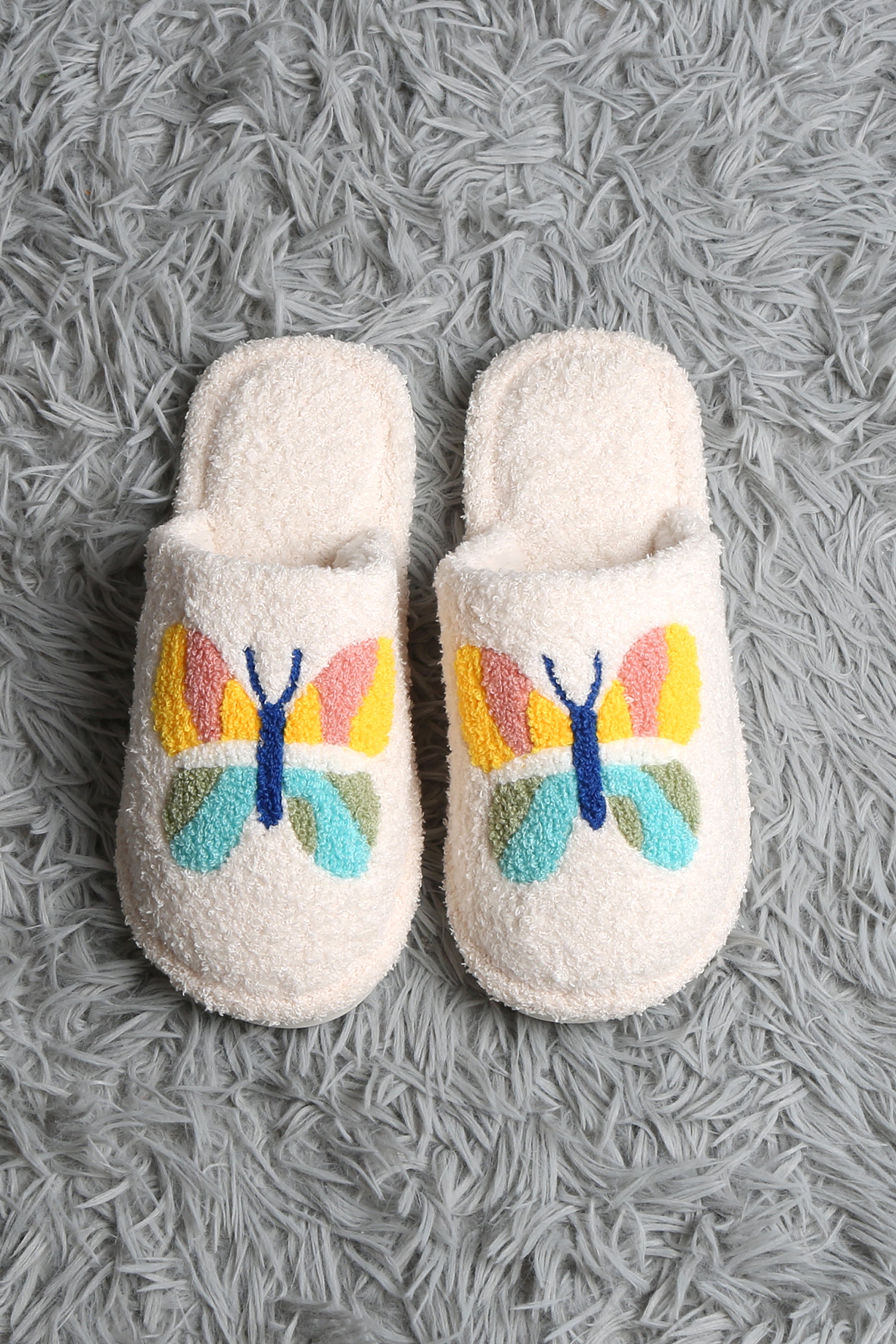 mySundaze Butterfly Soft Microfiber Slippers