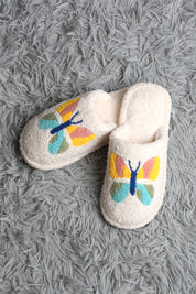 mySundaze Butterfly Soft Microfiber Slippers