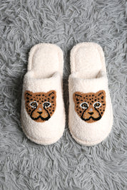 mySundaze Leopard Soft Microfiber Slippers