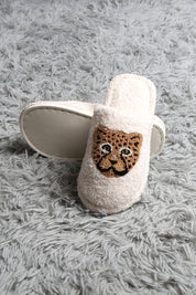 mySundaze Leopard Soft Microfiber Slippers