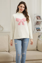 mySundaze Ribbon Microfiber Sweater