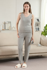 mySundaze Solid Color Microfiber Pants