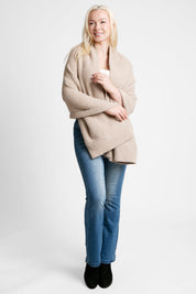 mySundaze Solid Color Microfiber Shawl with Pockets