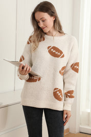 mySundaze Football Microfiber Sweater