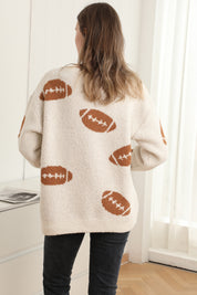 mySundaze Football Microfiber Sweater