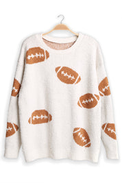 mySundaze Football Microfiber Sweater