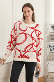 mySundaze Baseball Microfiber Sweater