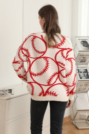 mySundaze Baseball Microfiber Sweater