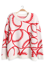 mySundaze Baseball Microfiber Sweater