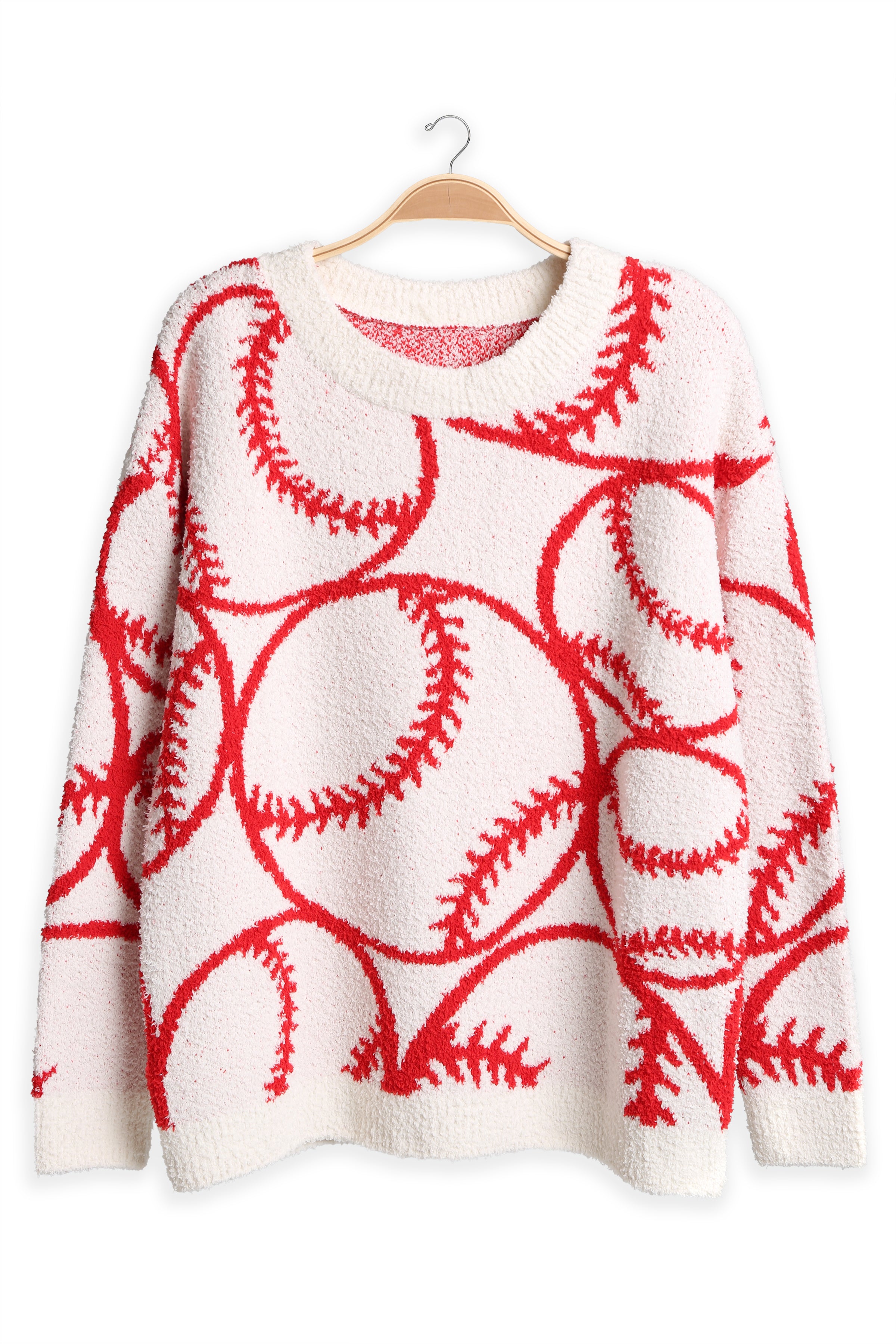 mySundaze Baseball Microfiber Sweater