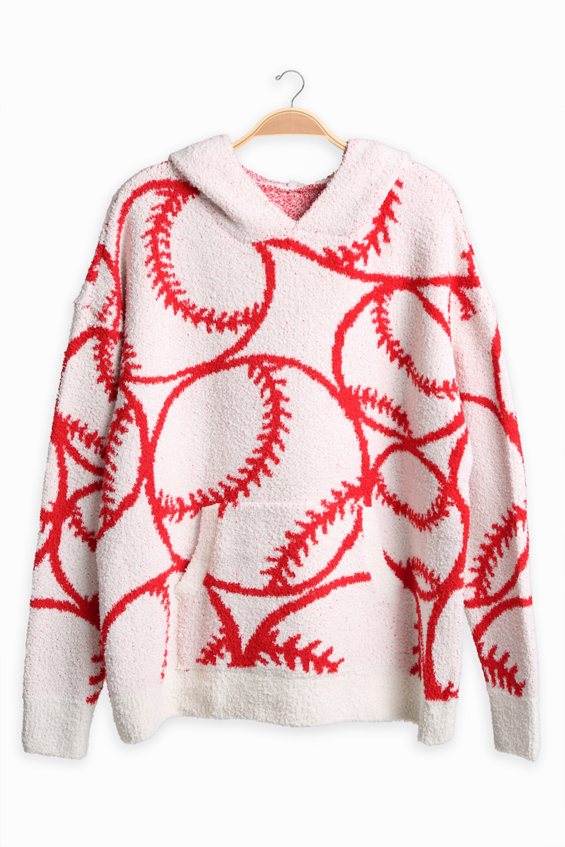 mySundaze Baseball Microfiber Hooded Sweater