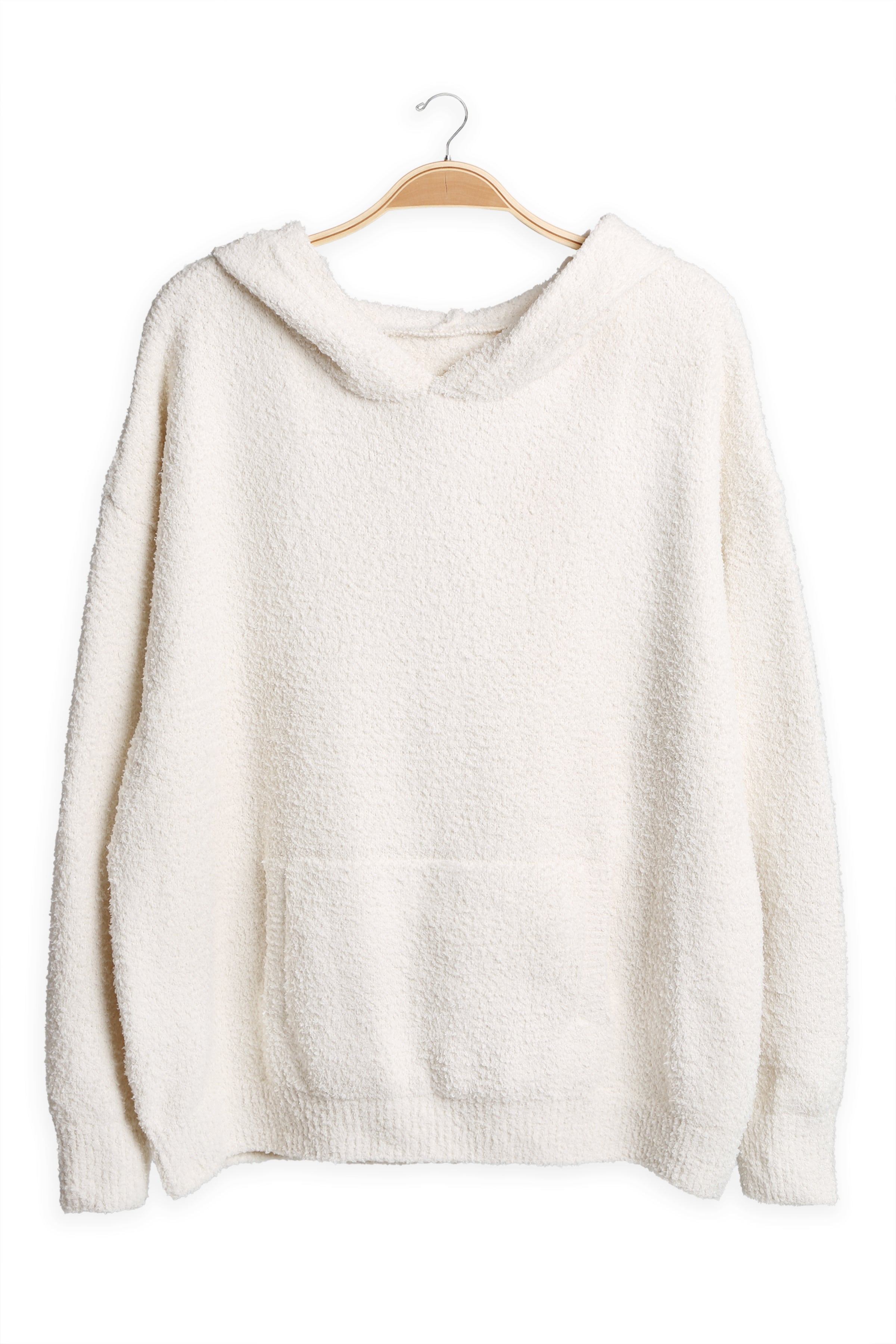 mySundaze Solid Microfiber Hooded Sweater