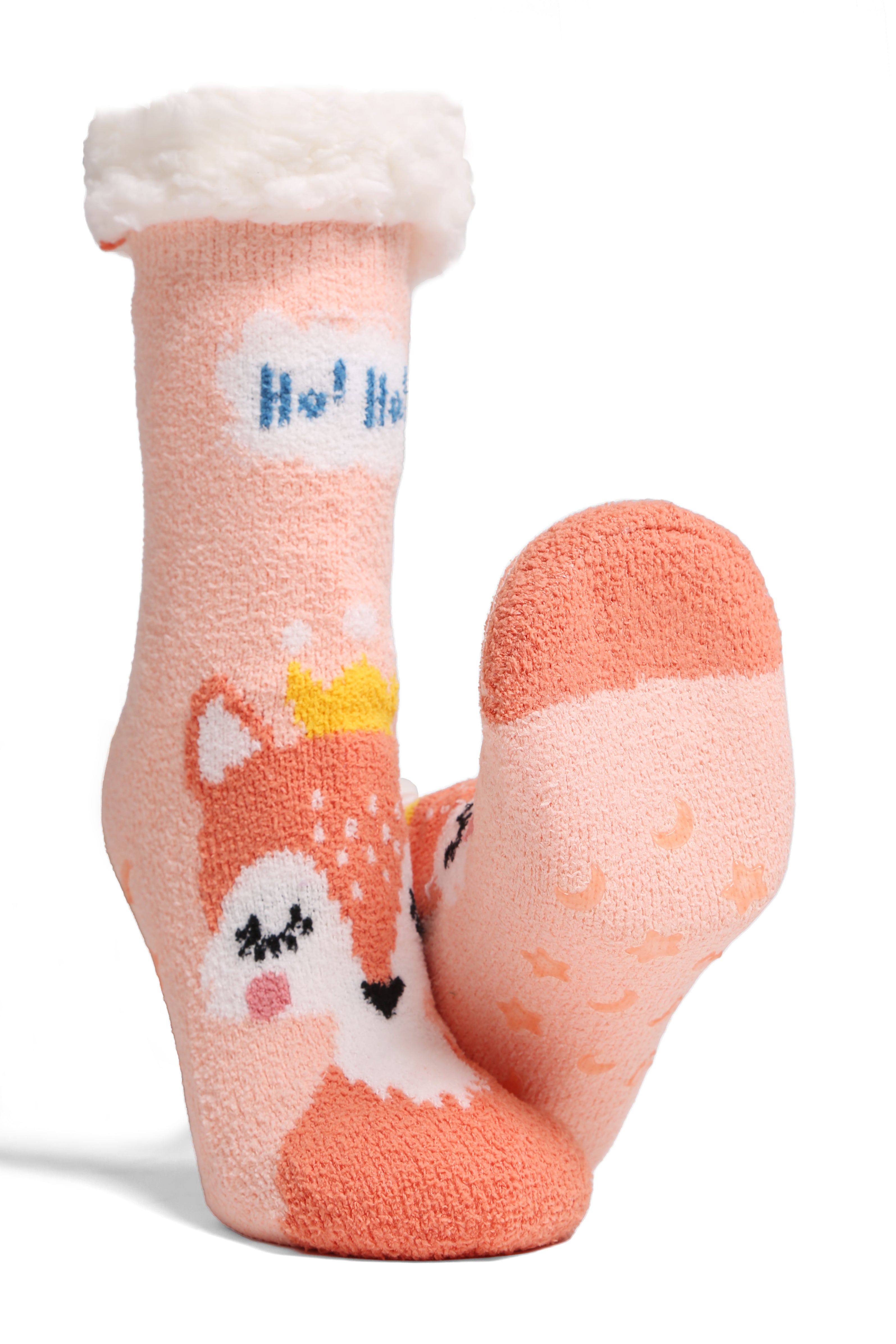 mySundaze Cute Animals Sherpa Socks Set of 6 Pairs