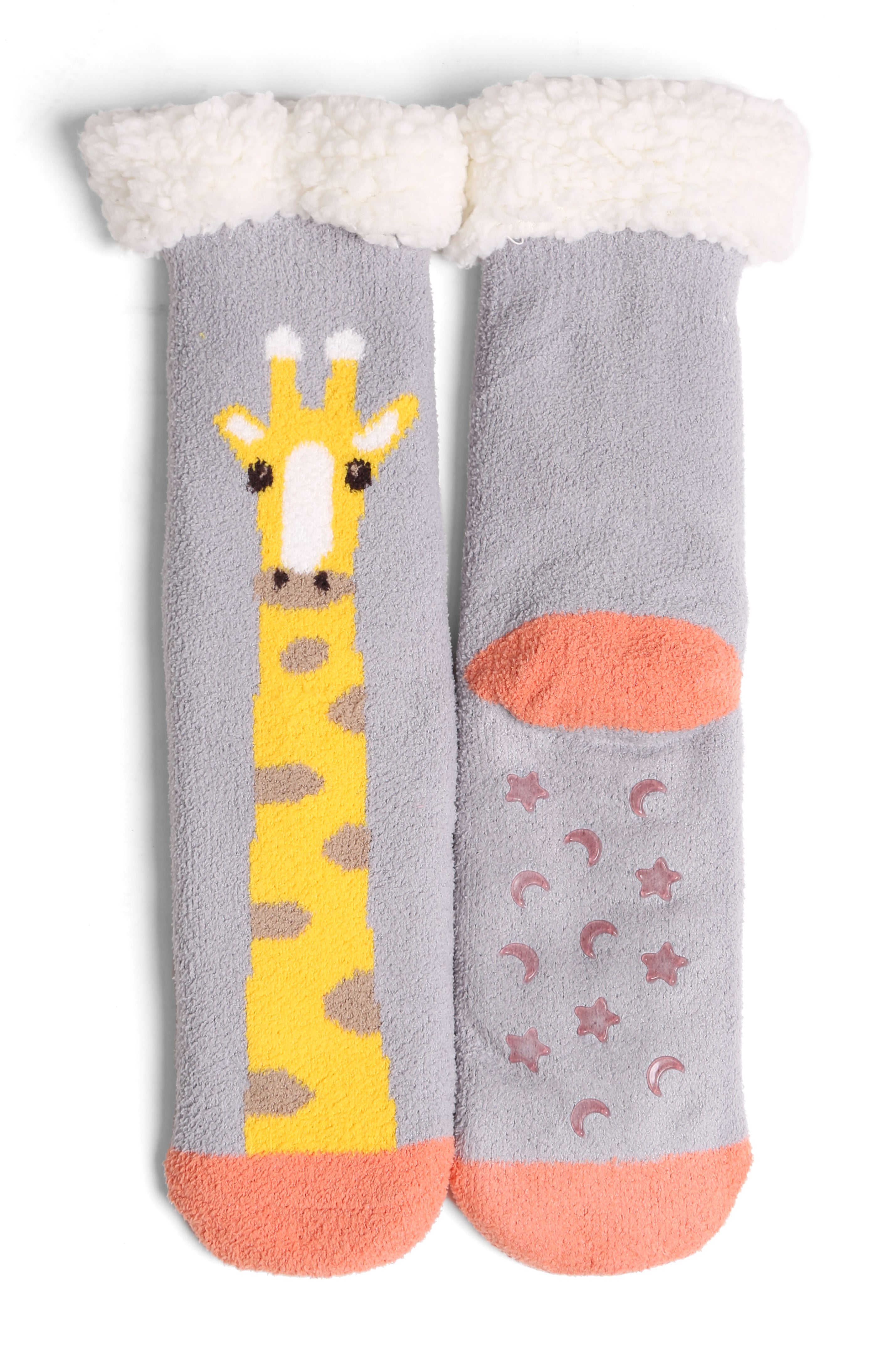 mySundaze Cute Animals Sherpa Socks Set of 6 Pairs