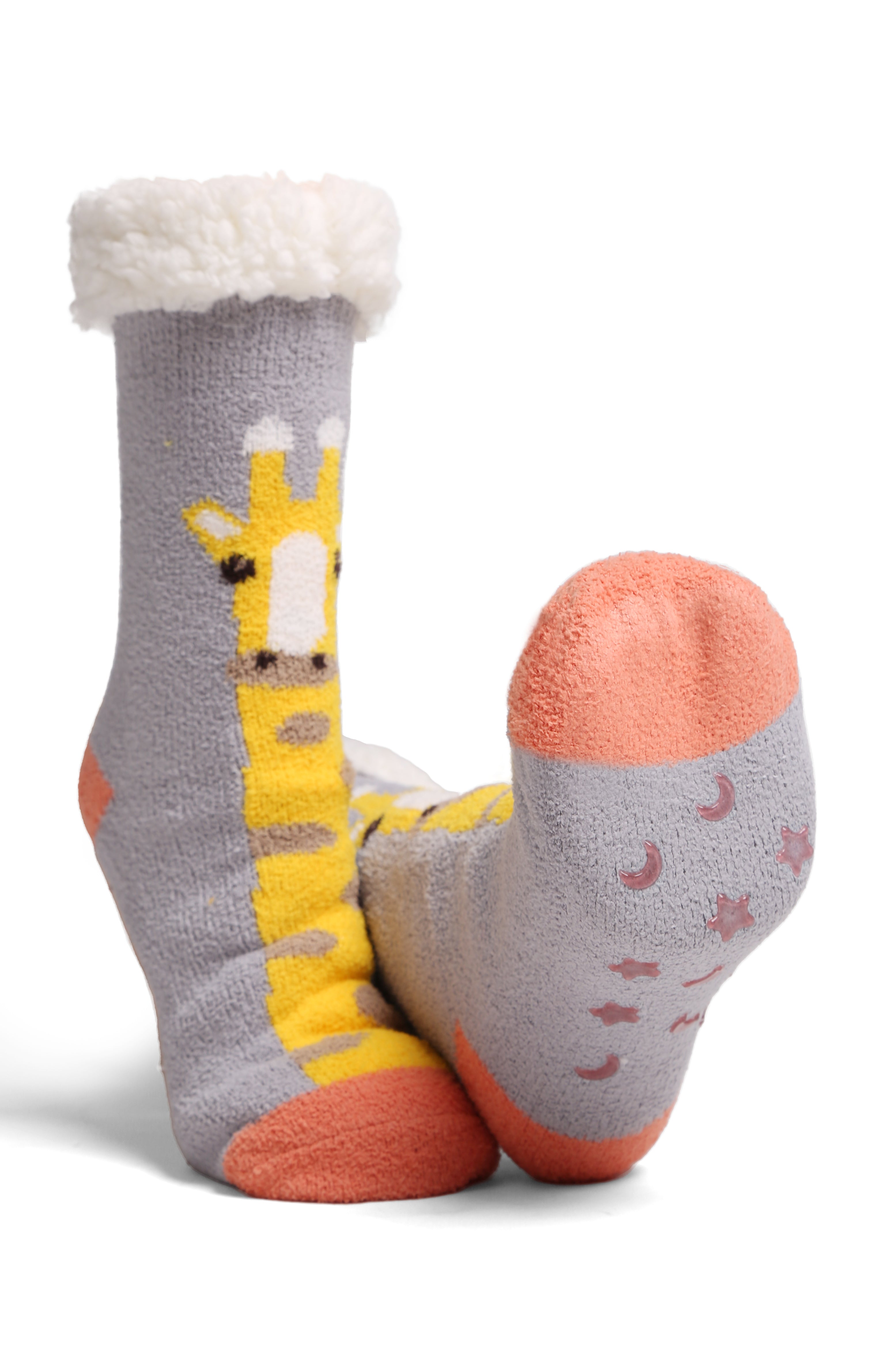 mySundaze Cute Animals Sherpa Socks Set of 6 Pairs