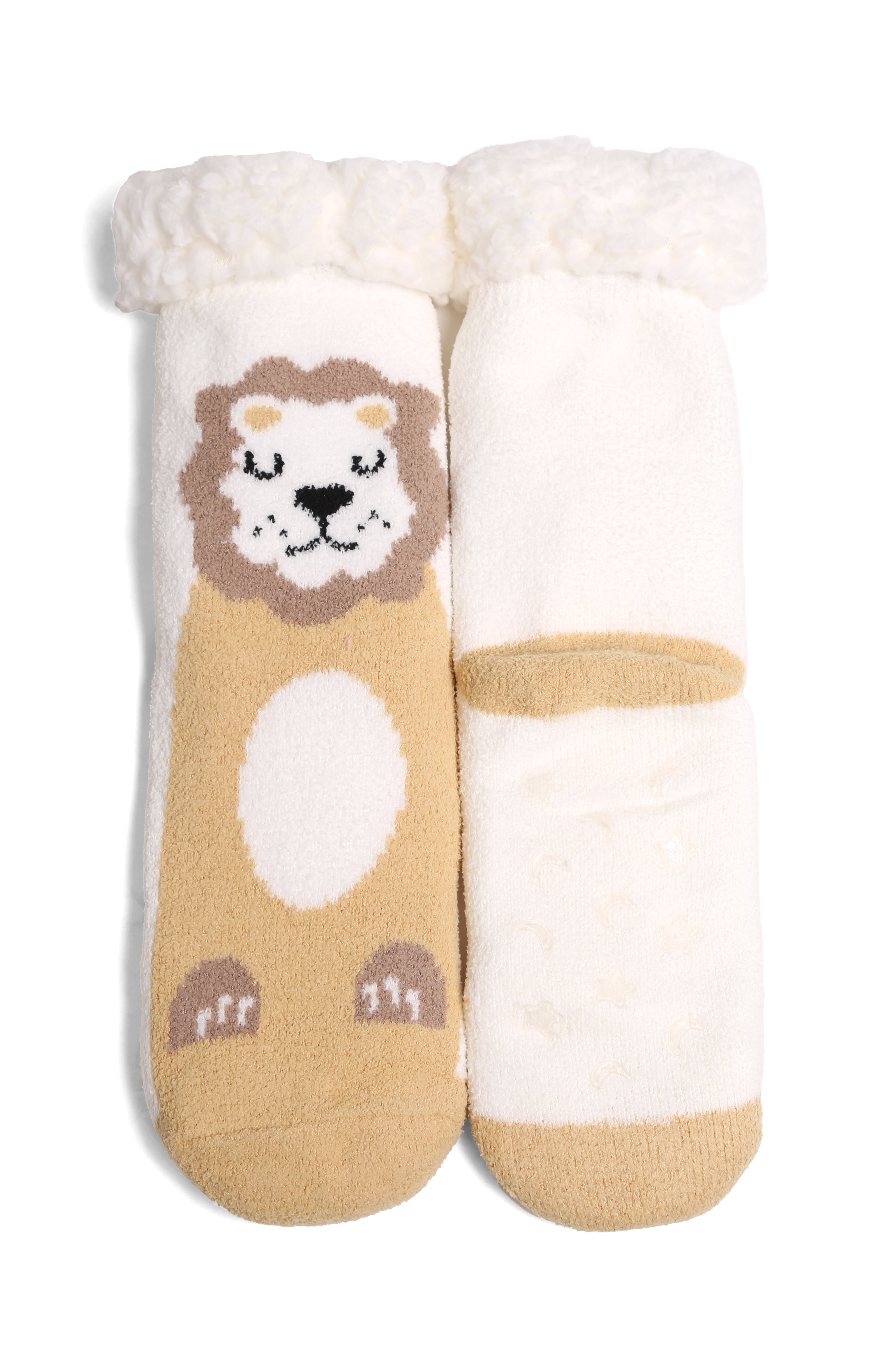 mySundaze Cute Animals Sherpa Socks Set of 6 Pairs