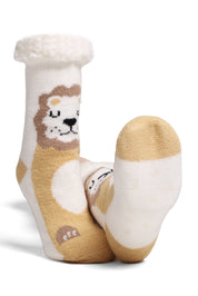 mySundaze Cute Animals Sherpa Socks Set of 6 Pairs