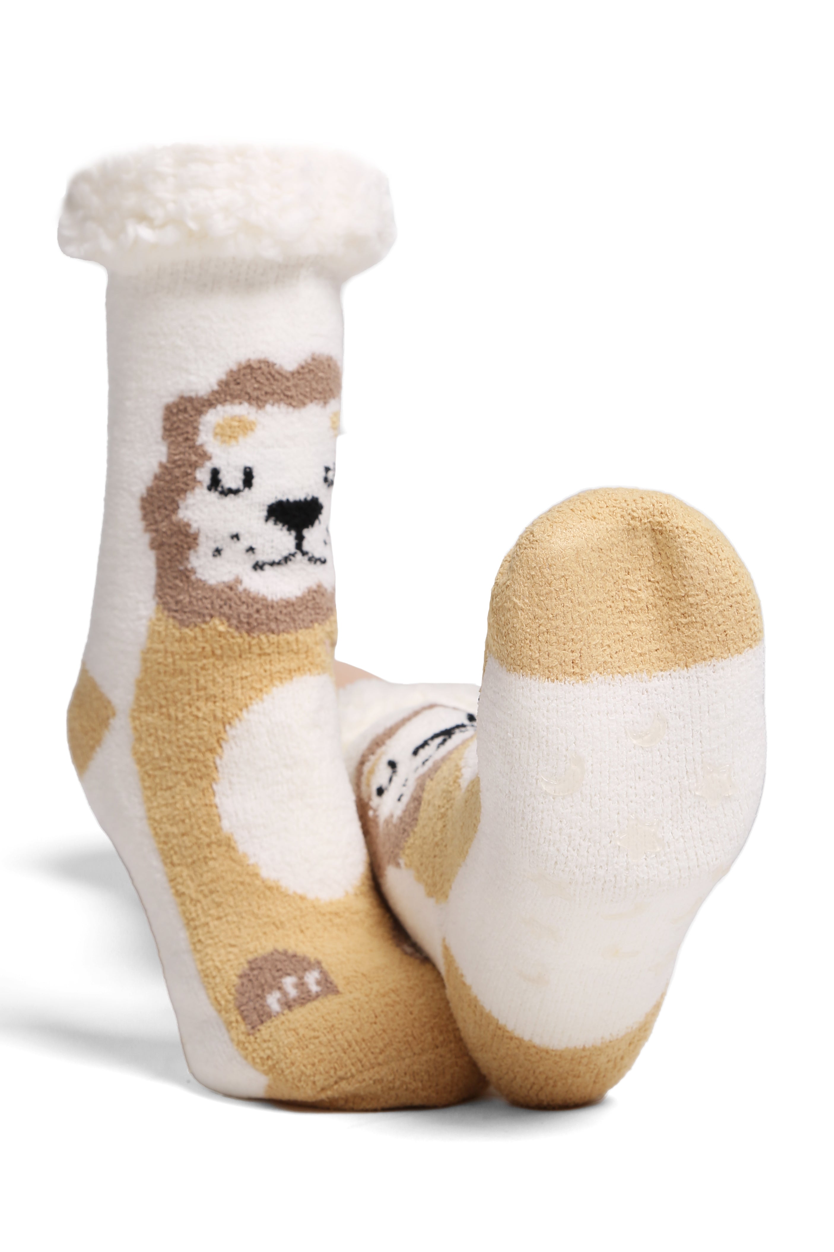 mySundaze Cute Animals Sherpa Socks Set of 6 Pairs