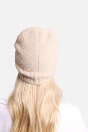 mySundaze Solid Microfiber Beanie Hat with Ribbed Trim