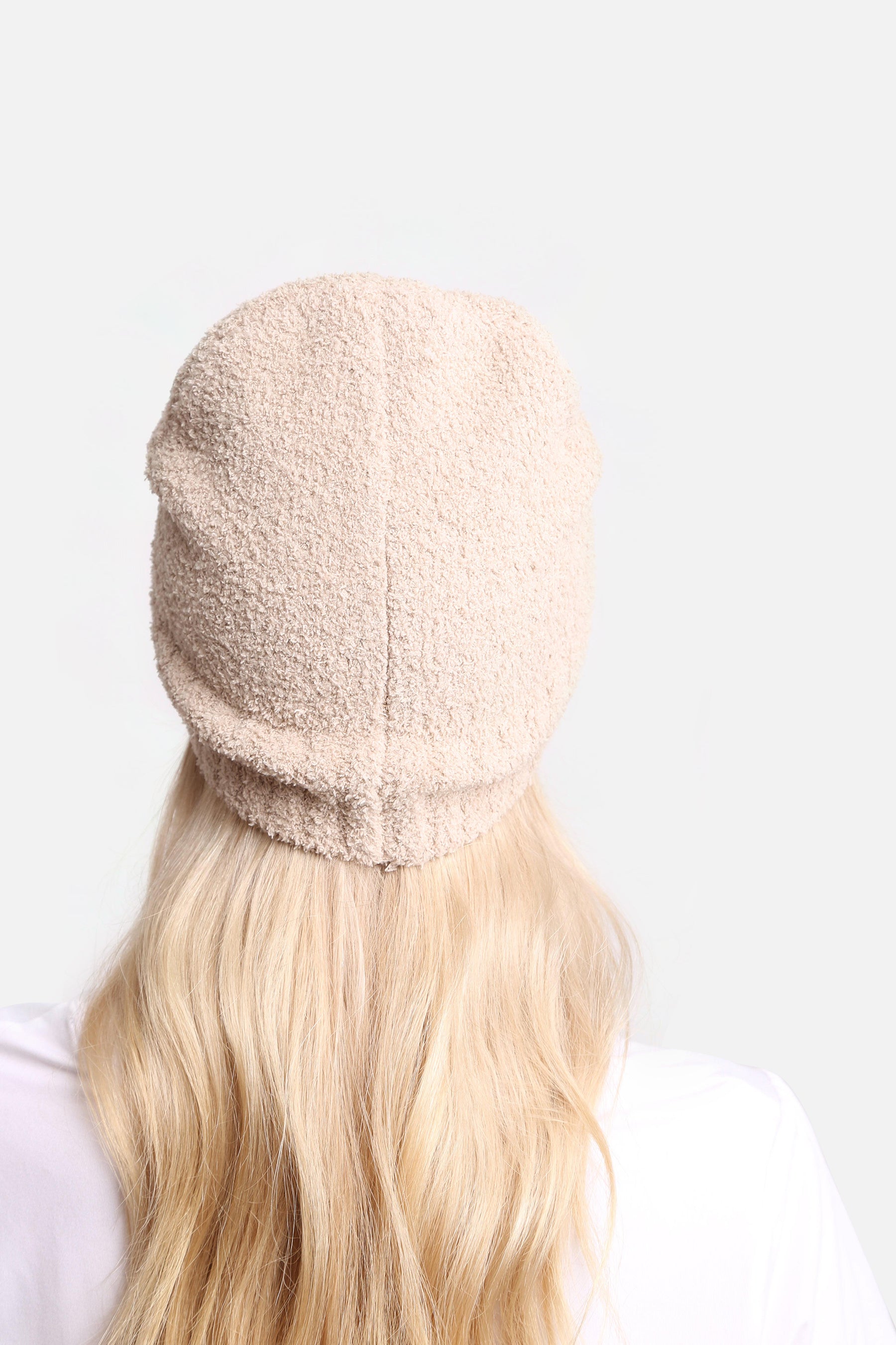 mySundaze Solid Microfiber Beanie Hat with Ribbed Trim