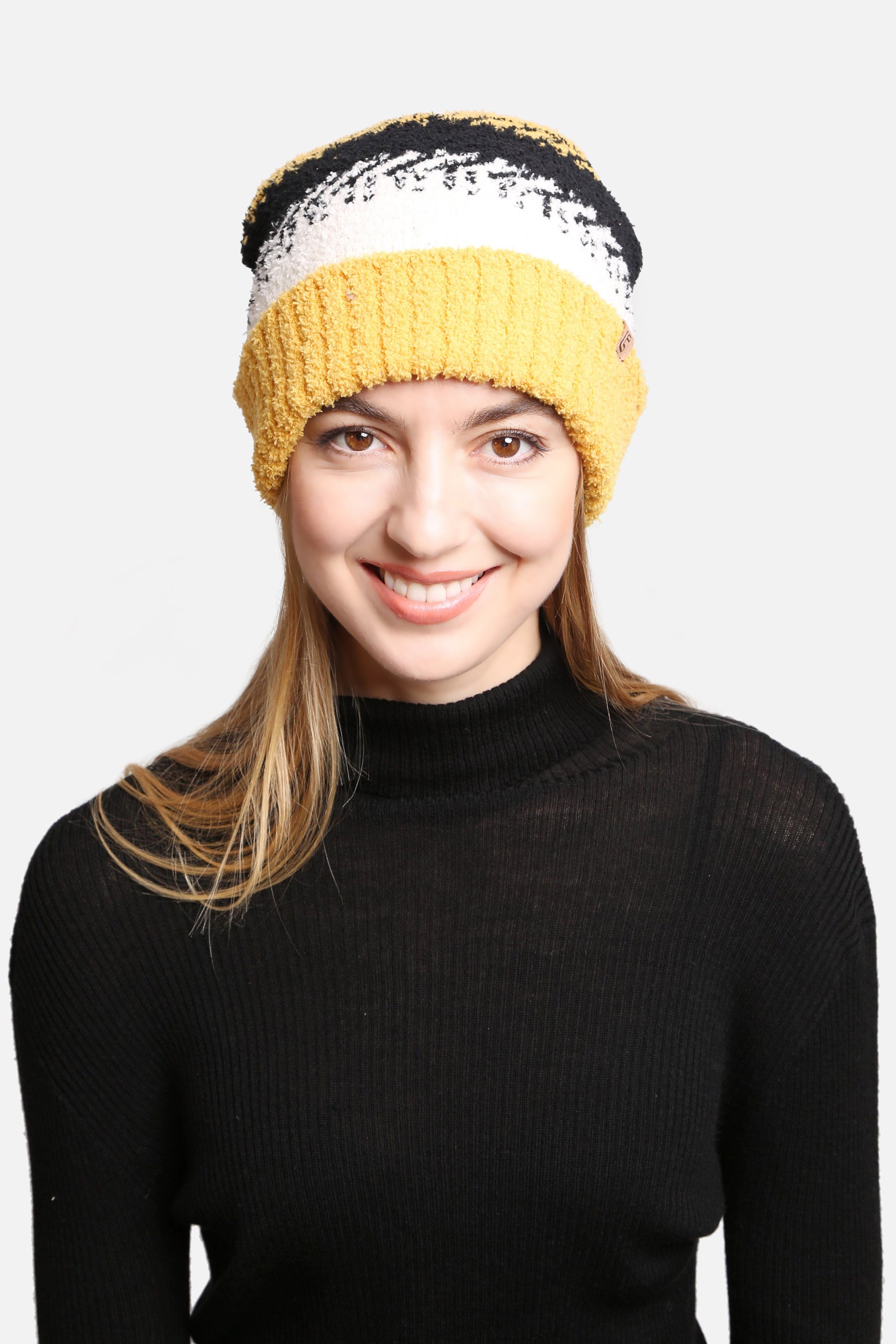 mySundaze Multi Color Microfiber Beanie Hat