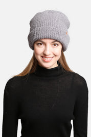 mySundaze Solid Double Layered Microfiber Beanie