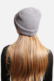 mySundaze Solid Double Layered Microfiber Beanie