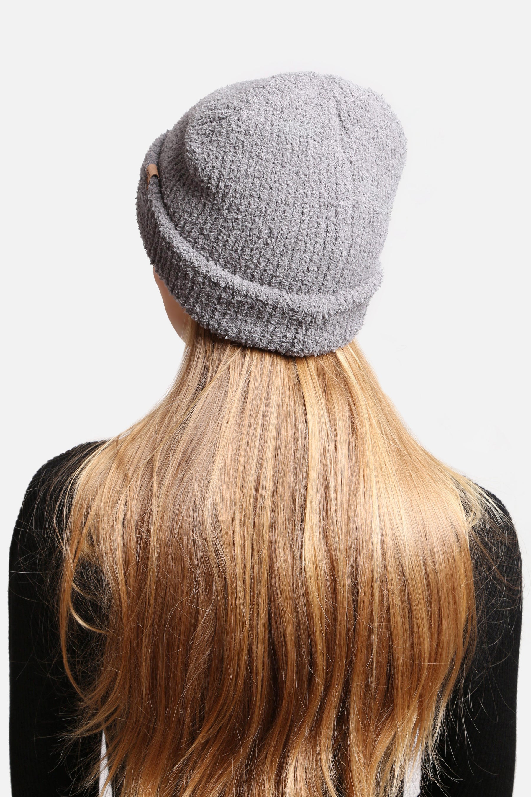 mySundaze Solid Double Layered Microfiber Beanie